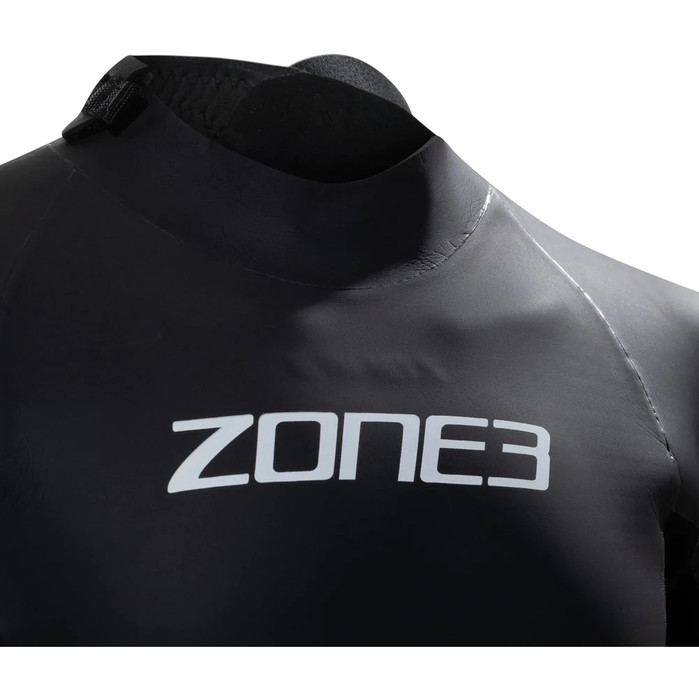2024 Zone3 Junior Aspect Breaststroke Back Zip Wetsuit WS22JASP101 - Black